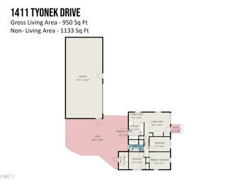 1411 Tyonek Dr, Durham, NC 27703