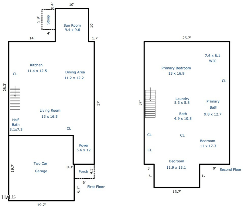 1412 Smoky Mountains St, Durham, NC 27713