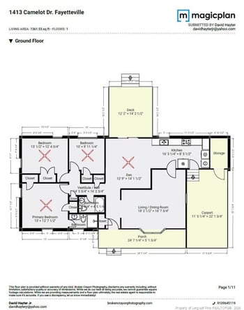 1413 Camelot Dr, Fayetteville, NC 28304
