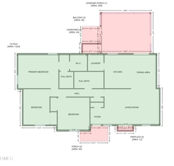 1413 Fairway Ridge Dr, Raleigh, NC 27606