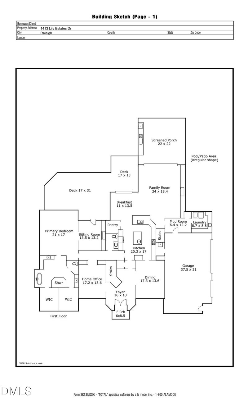 1413 Lily Estates Dr, Raleigh, NC 27614