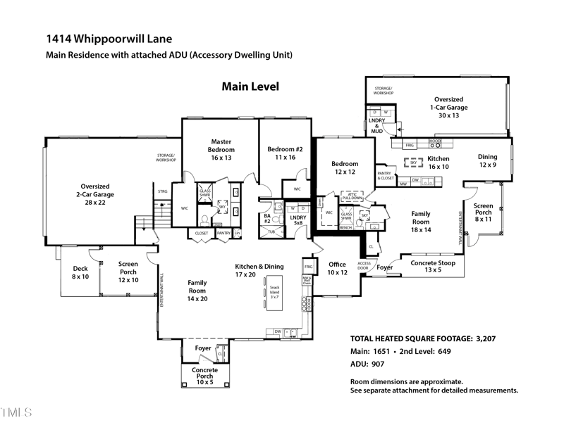 1414 Whippoorwill Ln, Chapel Hill, NC 27517