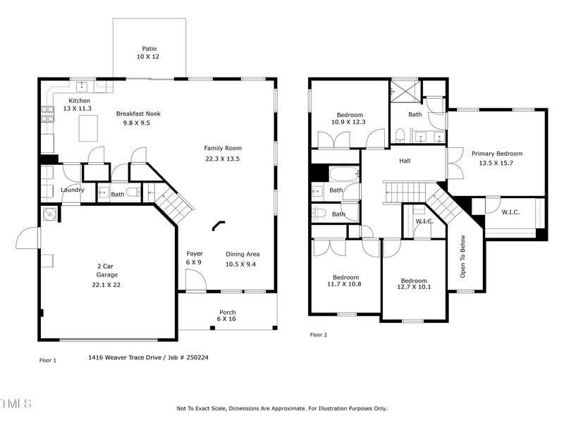 1416 Weavers Trace Dr, Zebulon, NC 27597