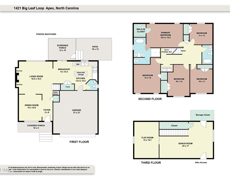 1421 Big Leaf Loop, Apex, NC 27502