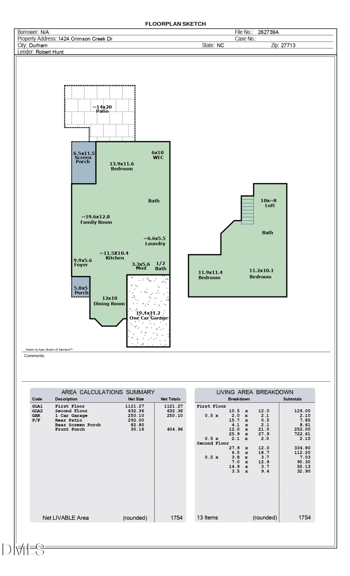1424 Crimson Creek Dr, Durham, NC 27713