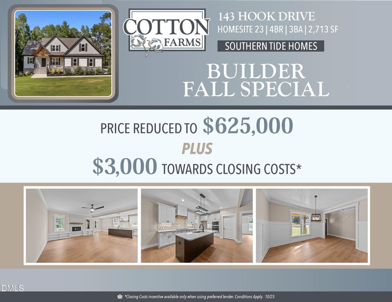 143 Hook Dr Lot 23, Fuquay Varina, NC 27526