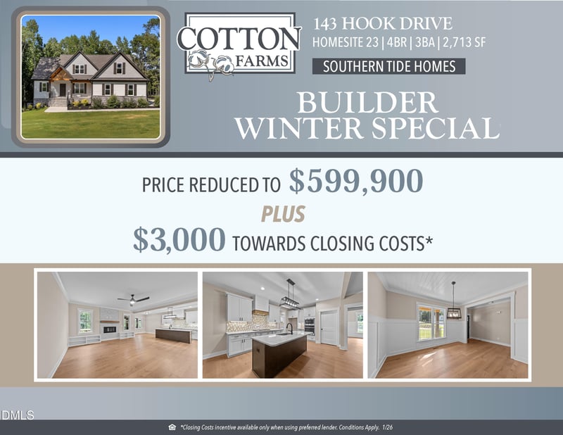 143 Hook Dr Lot 23, Fuquay Varina, NC 27526