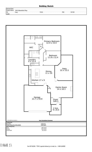 1443 Abbotsford Way, Cary, NC 27519