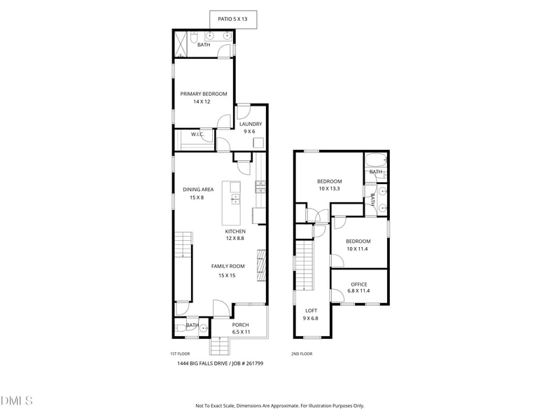 1444 Big Falls Dr, Wendell, NC 27591
