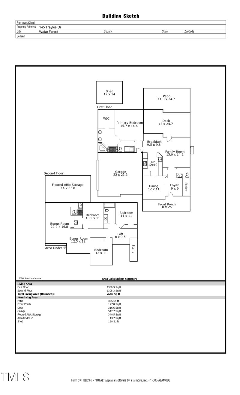 145 Traylee Dr, Wake Forest, NC 27587