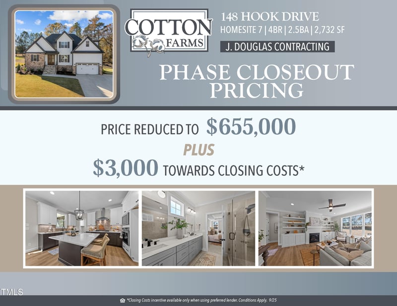 148 Hook Dr Lot 7, Fuquay Varina, NC 27526