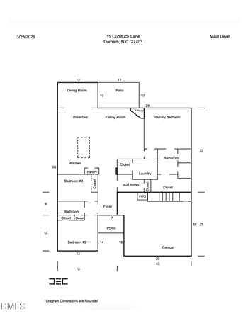 15 Currituck Ln, Durham, NC 27703
