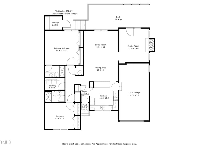 1500 Laureldale Dr, Raleigh, NC 27609