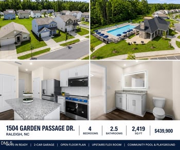 1504 Gdn Psge Dr, Raleigh, NC 27604