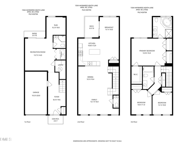 1504 Haywards Heath Ln, Apex, NC 27502