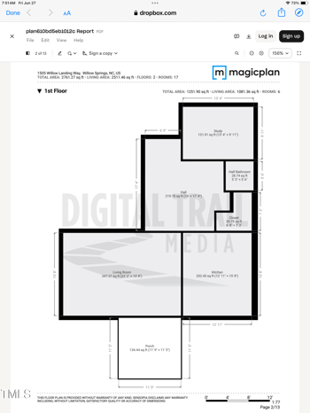 1505 Willow Landing Way, Willow Springs, NC 27592