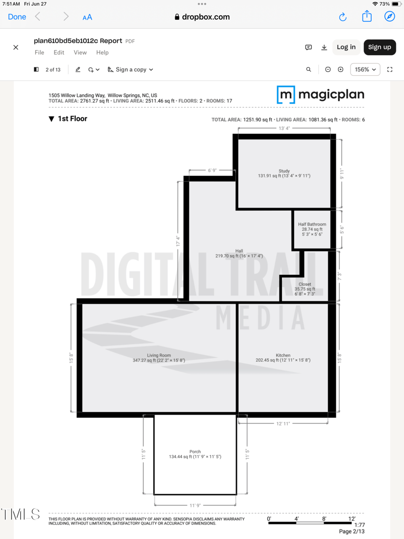1505 Willow Landing Way, Willow Springs, NC 27592