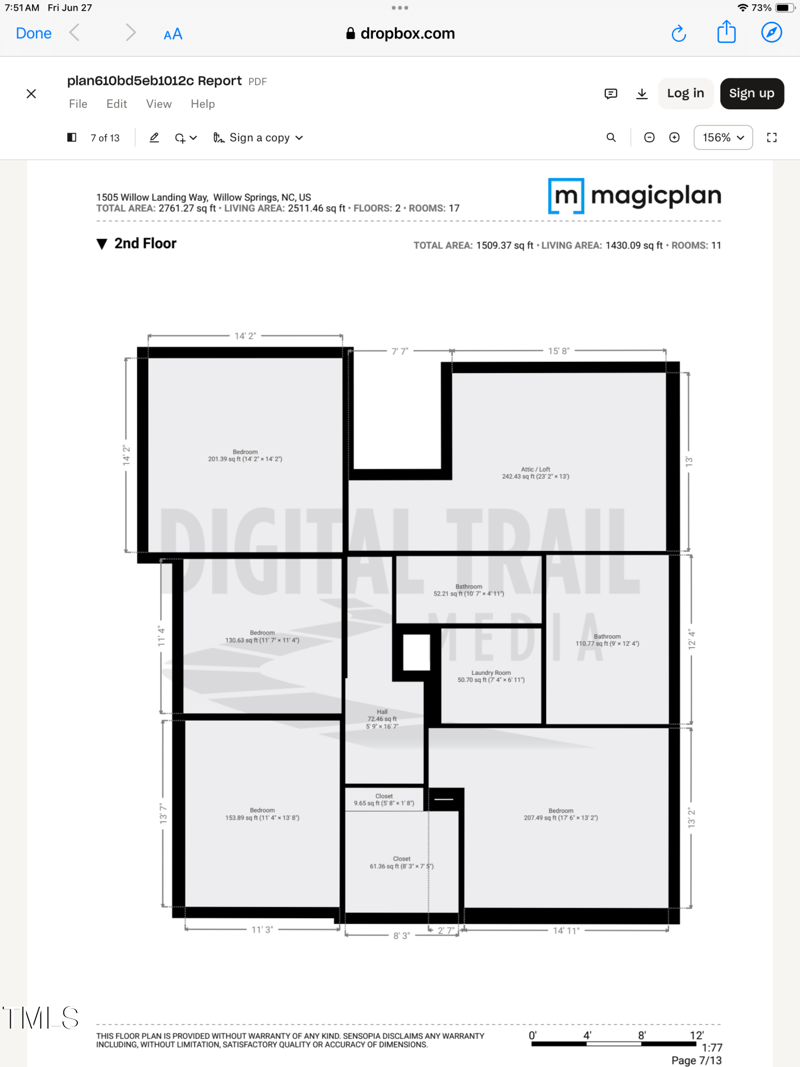 1505 Willow Landing Way, Willow Springs, NC 27592
