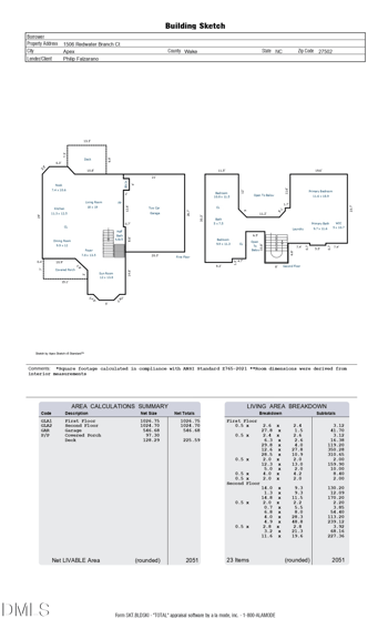 1506 Redwater Branch Ct, Apex, NC 27502