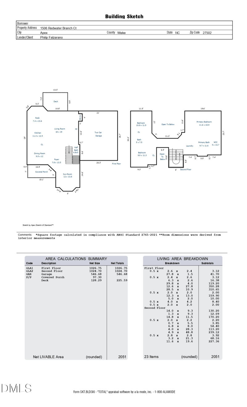 1506 Redwater Branch Ct, Apex, NC 27502