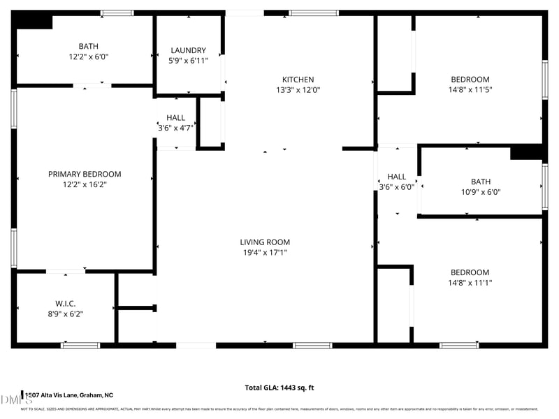 1507 Alta Vista Ln, Graham, NC 27253