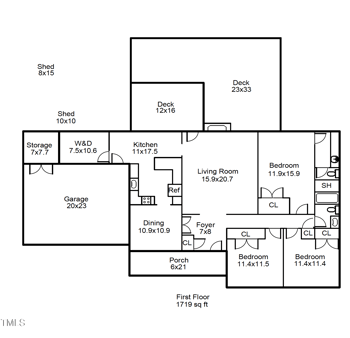 1511 Hatch Rd, Chapel Hill, NC 27516