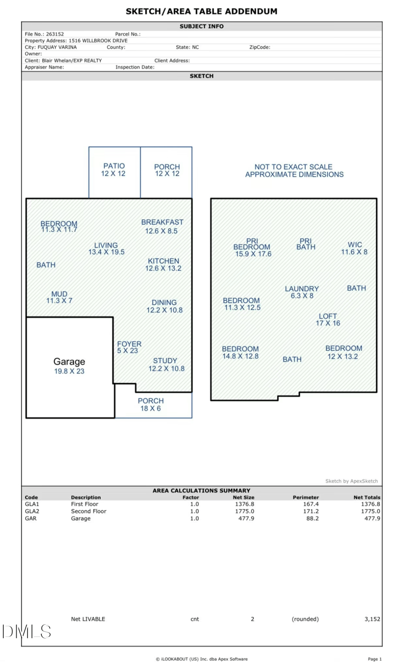 1516 Willbrook Dr, Fuquay Varina, NC 27526