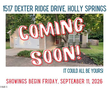 1517 Dexter Ridge Dr, Holly Springs, NC 27540