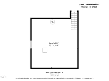 1518 Greenwood St, Raleigh, NC 27608