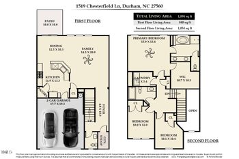 1519 Chesterfield , Durham, NC 27703