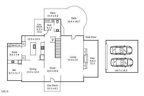 1519 Hermitage Ct, Durham, NC 27707