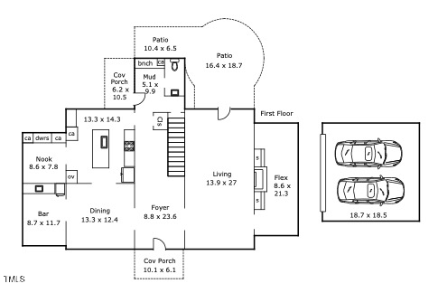 1519 Hermitage Ct, Durham, NC 27707