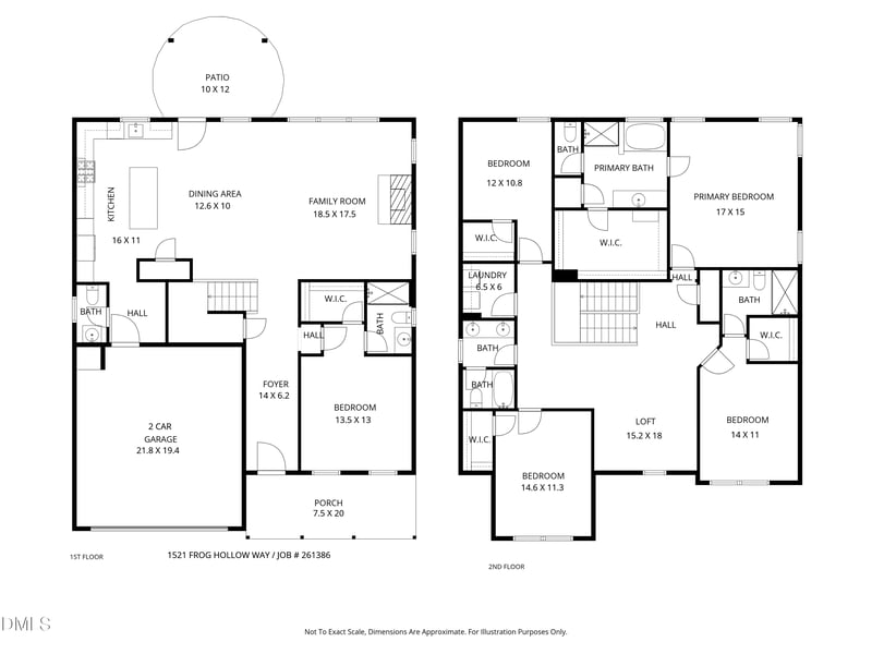 1521 Frog Hollow Way, Wake Forest, NC 27587