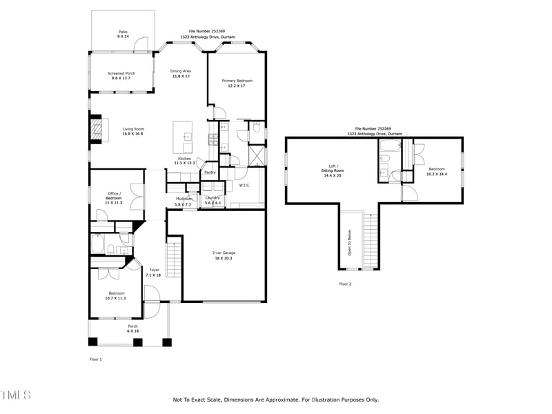 1523 Anthology Dr, Durham, NC 27703