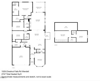 1529 Chestnut Falls Rd, Wendell, NC 27591