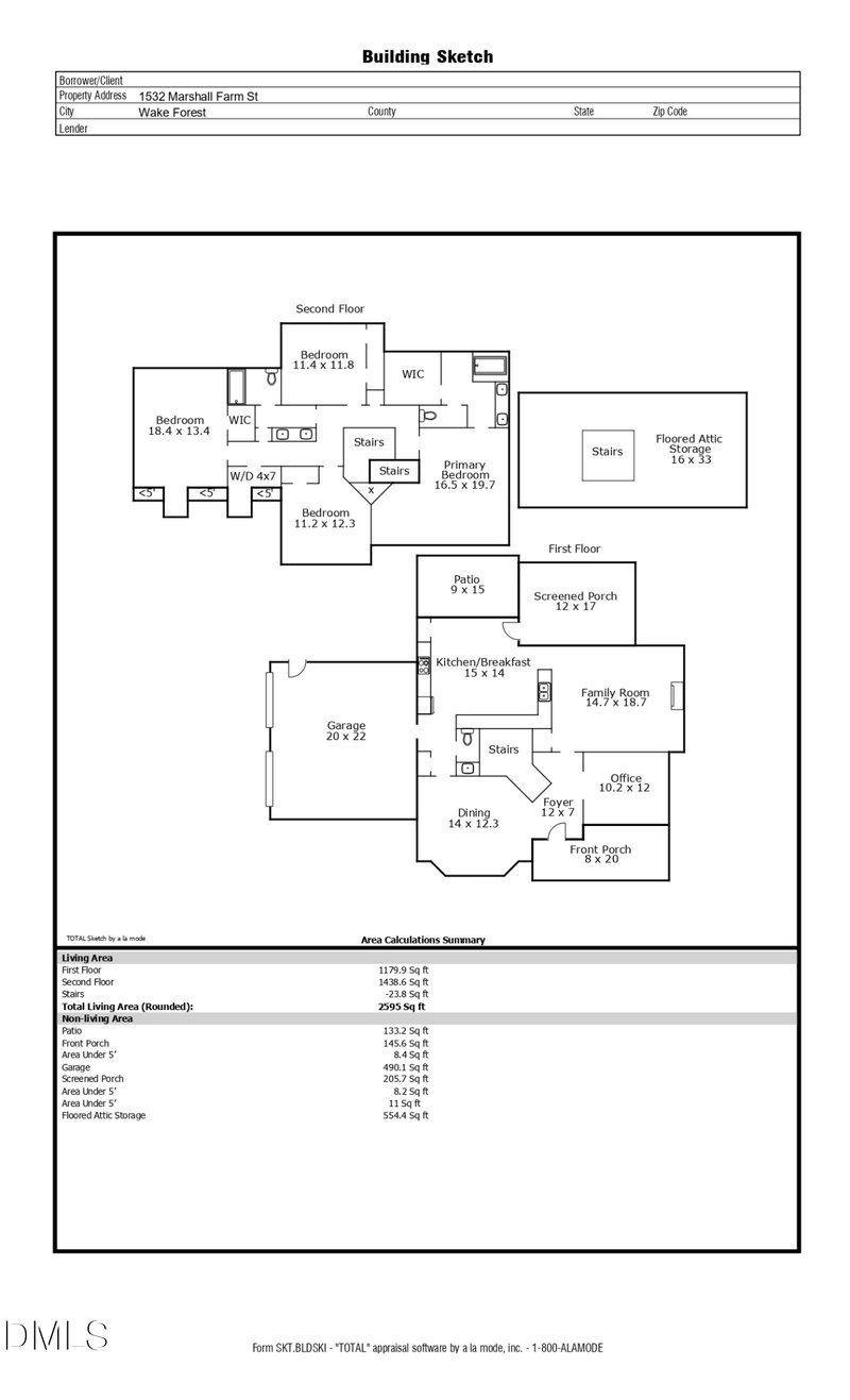 1532 Marshall Farm St, Wake Forest, NC 27587