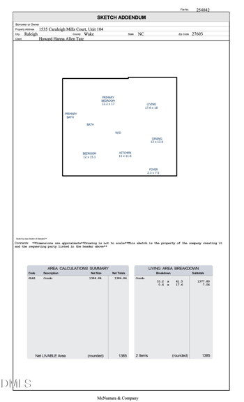 1535 Caraleigh Mills Ct #104, Raleigh, NC 27603