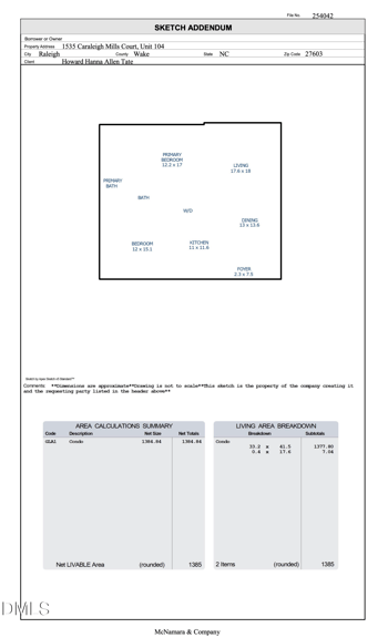 1535 Caraleigh Mills Ct #104, Raleigh, NC 27603