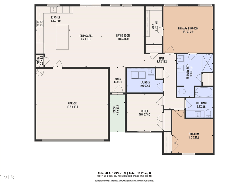 154 Gobbler Hill Trl, Willow Springs, NC 27592