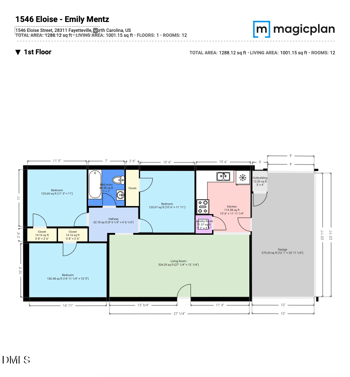 1546 Eloise St, Fayetteville, NC 28311