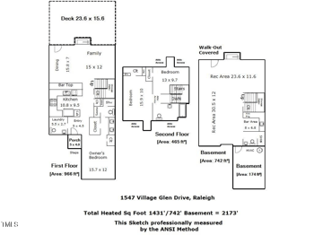 1547 Village Glenn Dr, Raleigh, NC 27612