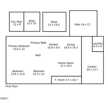 155 Smith Dr, Durham, NC 27712