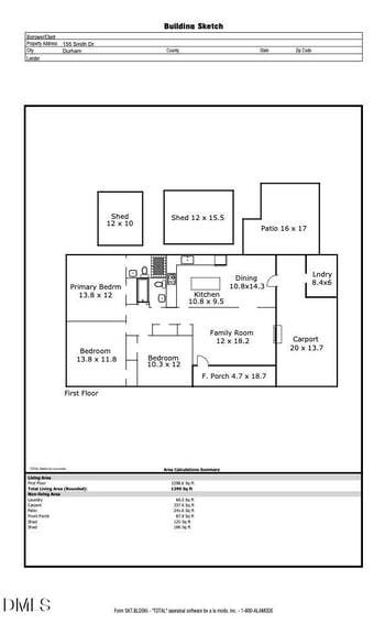 155 Smith Dr, Durham, NC 27712