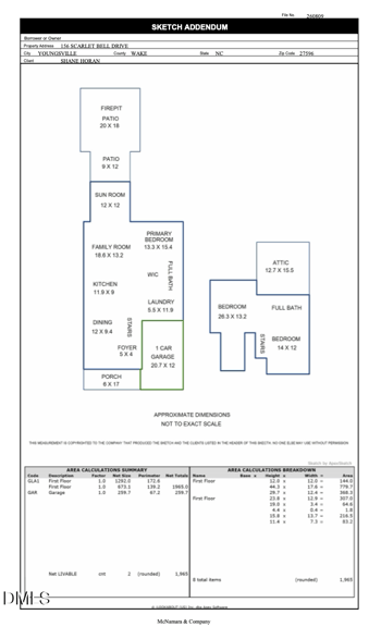 156 Scarlet Bell Dr, Youngsville, NC 27596