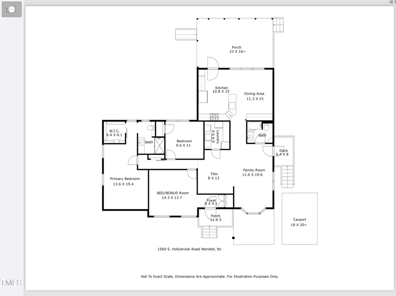 1560 Hollybrook Rd, Wendell, NC 27591