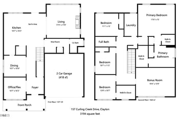 157 Curling Creek Dr, Clayton, NC 27527