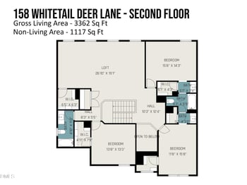 158 Whitetail Deer Ln, Garner, NC 27529