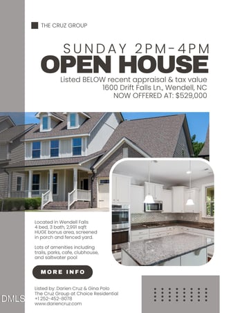 1600 Drift Falls Ln, Wendell, NC 27591