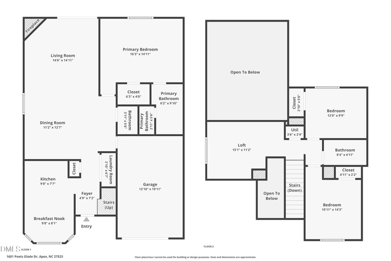 1601 Poets Glade Dr, Apex, NC 27523