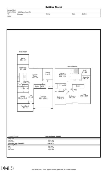 1602 Farm Pond Trl, Durham, NC 27703